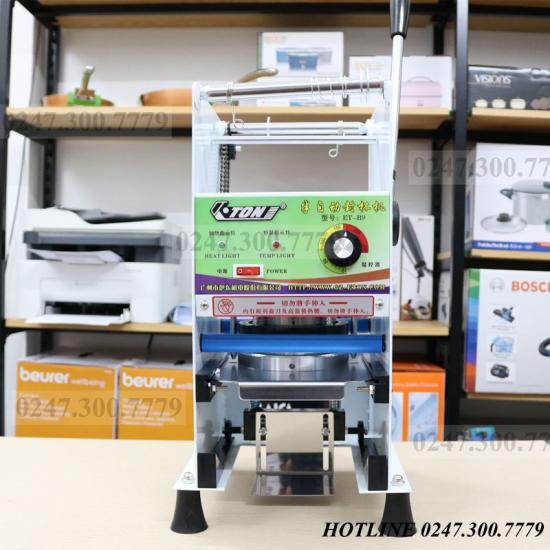 Máy dập nắp cốc bán tự động Eton–B9 hàng chính hãng