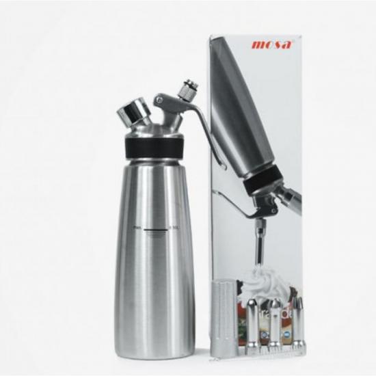 Bình xịt kem tươi Mosa inox 500ml